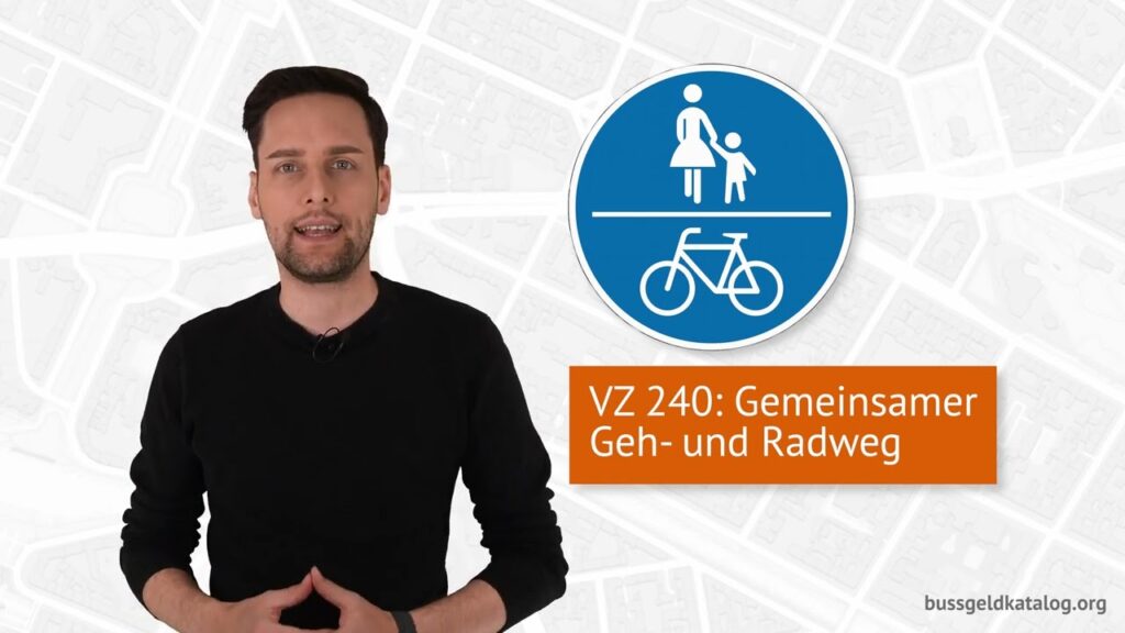 Welchen Gehweg dürfen Radfahrer benutzen?