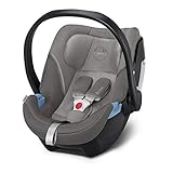 CYBEX Gold Babyschale Aton 5, Inkl. Neugeboreneneinlage, Ab Geburt bis ca. 18 Monate, Max. 13 kg,...