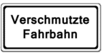 Zeichen 1006-35: Warnung vor verschmutzter Fahrbahn