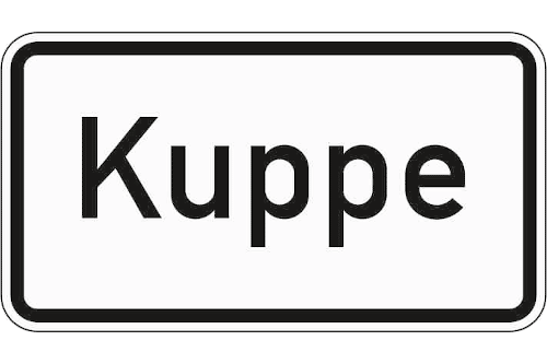 Zeichen 1007-57: Kuppe