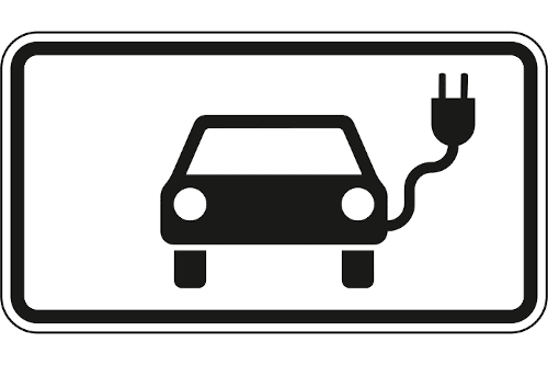 Zeichen 1010-66: Elektrisch betriebene Fahrzeuge