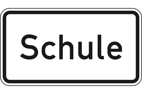 Zeichen 1012-50: Schule