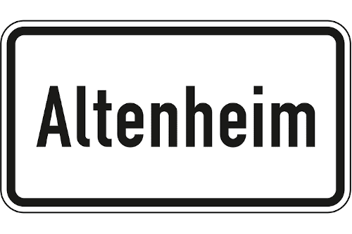 Zeichen 1012-52: Altenheim