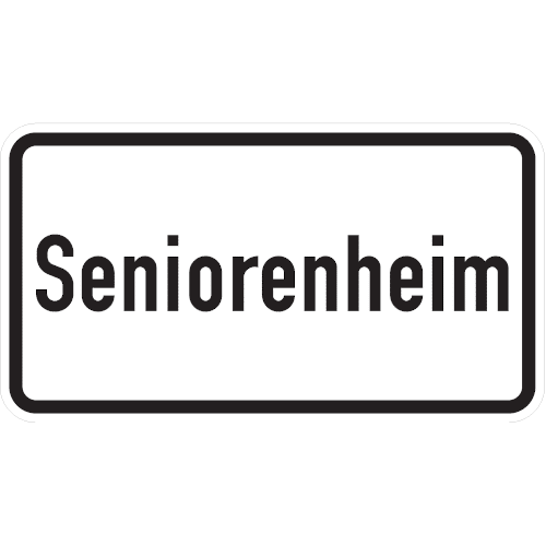 Zeichen 1012-54: Seniorenheim
