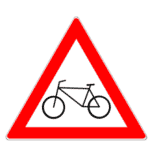 Zeichen 138: Fahrradfahrer