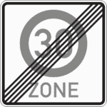 Verkehrszeichen 274-2
