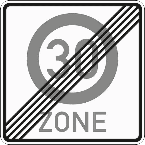 Verkehrszeichen 274-2