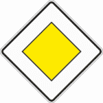 Zeichen 306: Vorfahrtstraße