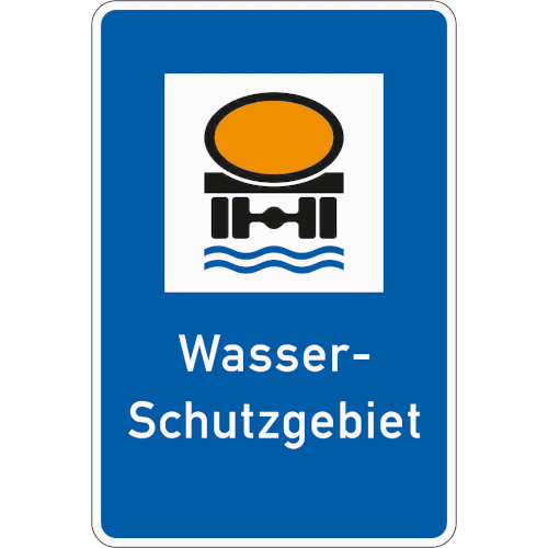 Zeichen 354: Wasserschutzgebiet