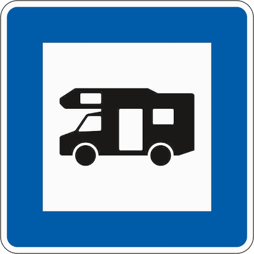 VZ 365-67: Wohnmobilplatz