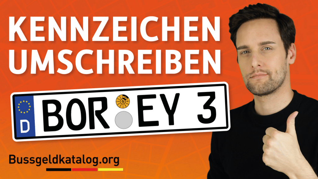 Thumbnail: Kennzeichen umschreiben