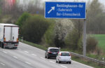 Abstandsverstoß auf der Autobahn