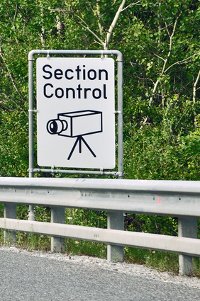 Die Zukunft auf der Autobahn: das Strecken-Radar (Section Control).