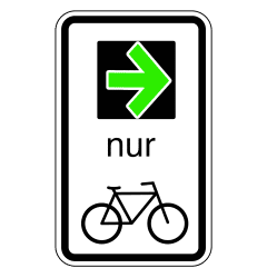 Der Bundesrat beschließt die StVO-Novelle und führt damit einen Grünpfeil für Radfahrer ein.
