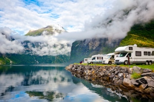 Urlauber können auf Campanda verschiedene Wohnmobil-Typen mieten.