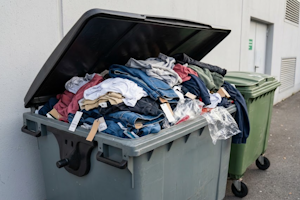 Containern: Die Rechtslage macht keinen Unterschied zwischen Kleidung, Lebensmitteln oder anderen Waren.