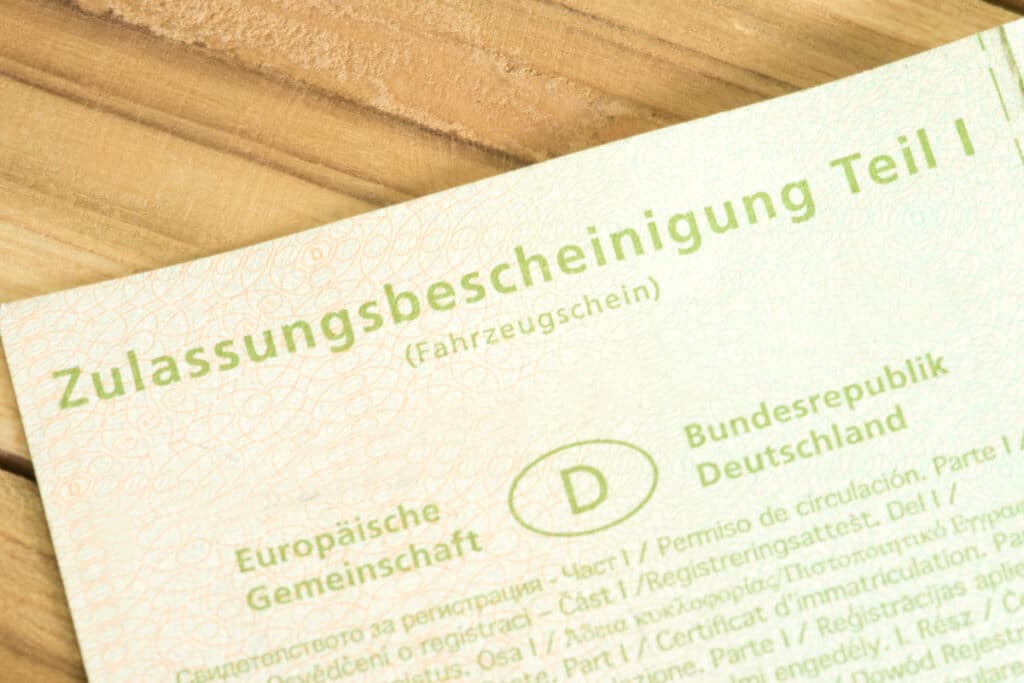 Wollen Sie in Deutschland ein Ausfuhrkennzeichen beantragen, sind verschiedene Unterlagen notwendig.