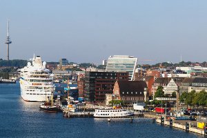 Diesel-Fahrverbot in Kiel: Eine Karte brauchen Sie nicht, da nur ein einziger Straßenabschnitt betroffen wäre.