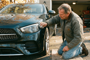 Dürfen Scheinwerfer poliert werden?