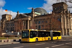 Ab 2030 sollen in Berlin ausschließlich Elektrobusse betrieben werden.