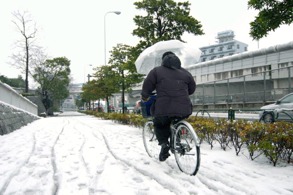 Fahrrad fahren bei Schnee: Worauf sollten Sie achten?