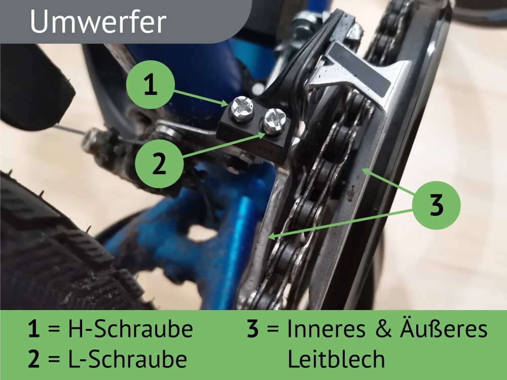 Anleitung: Gangschaltung am Fahrrad richtig einstellen