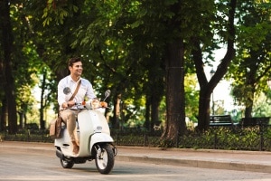 Geschwindigkeitsbegrenzer: Roller oder Moped können damit ausgestattet sein.