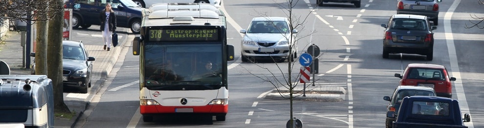 Busspur – So verhalten Sie sich richtig