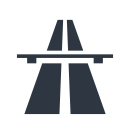 Icon Autobahn unf Kraftfahrtstraße