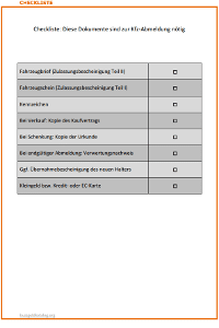 So gelingt die Kfz-Abmeldung: Checkliste