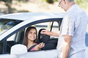 Kfz Versicherungs und Zulassungshalter für Autos, glitzerndes Auto