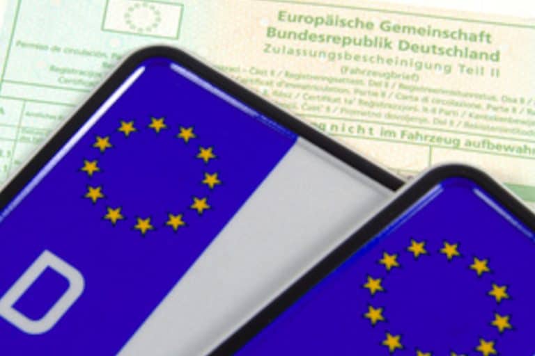 Wunderschne Eu Kennzeichen S Ebenbildnull