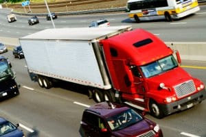 Es handelt sich um eine LKW-Maut in Litauen. Mit dem PKW fahren Sie mautfrei nach Vilnius.