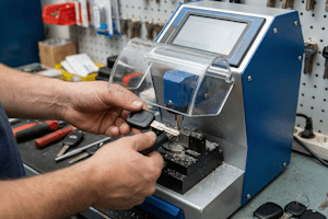 In der Regel kann jeder Schlüsseldienst einen mechanischen Autoschlüssel nachmachen.