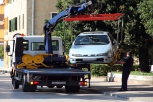 Durch ein mobiles Parkverbot können Sie unerwartet abgeschleppt werden.