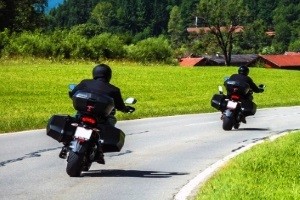 Mit dem eigenen Motorrad kann ein Fahrsicherheitstraining absolviert werden.