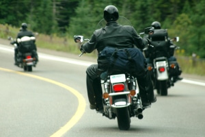 Der Motorradhelm ist Pflicht - sowohl für den Fahrer als auch jeden Beifahrer.
