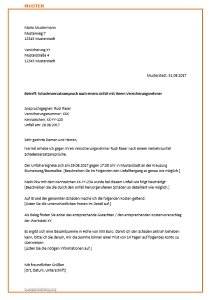 Bestätigung schadensregulierung Bestätigung schadensregulierung