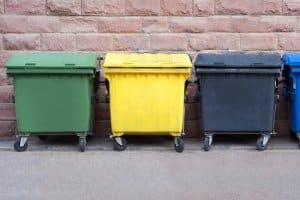 Papierrecycling funktioniert über die blaue Tonne