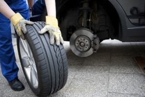 Ein niedriger Rollwiderstand bei Reifen senkt den Verbrauch.