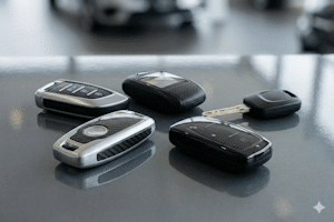 Lassen Sie den Schlüssel vom Auto nachmachen, sind die Kosten unterschiedlich, je nach Schlüsselart.