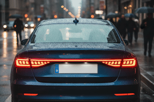 Ist die Schlussleuchte kaputt, kann die Ursache z. B. eine defekte Sicherung sein.