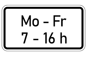 Ob Tempo 30 vor der Schule auch an Feiertagen gilt, obwohl ein Zusatzzeichen "Mo - Fr" angibt, ist rechtlich nicht eindeutig zu beurteilen.