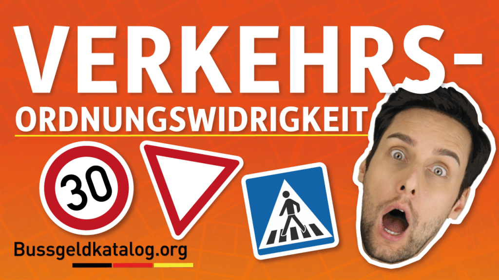 Alles Wichtige zur Verkehrsordnungswidrigkeit erfahren Sie auch in unserem Video.