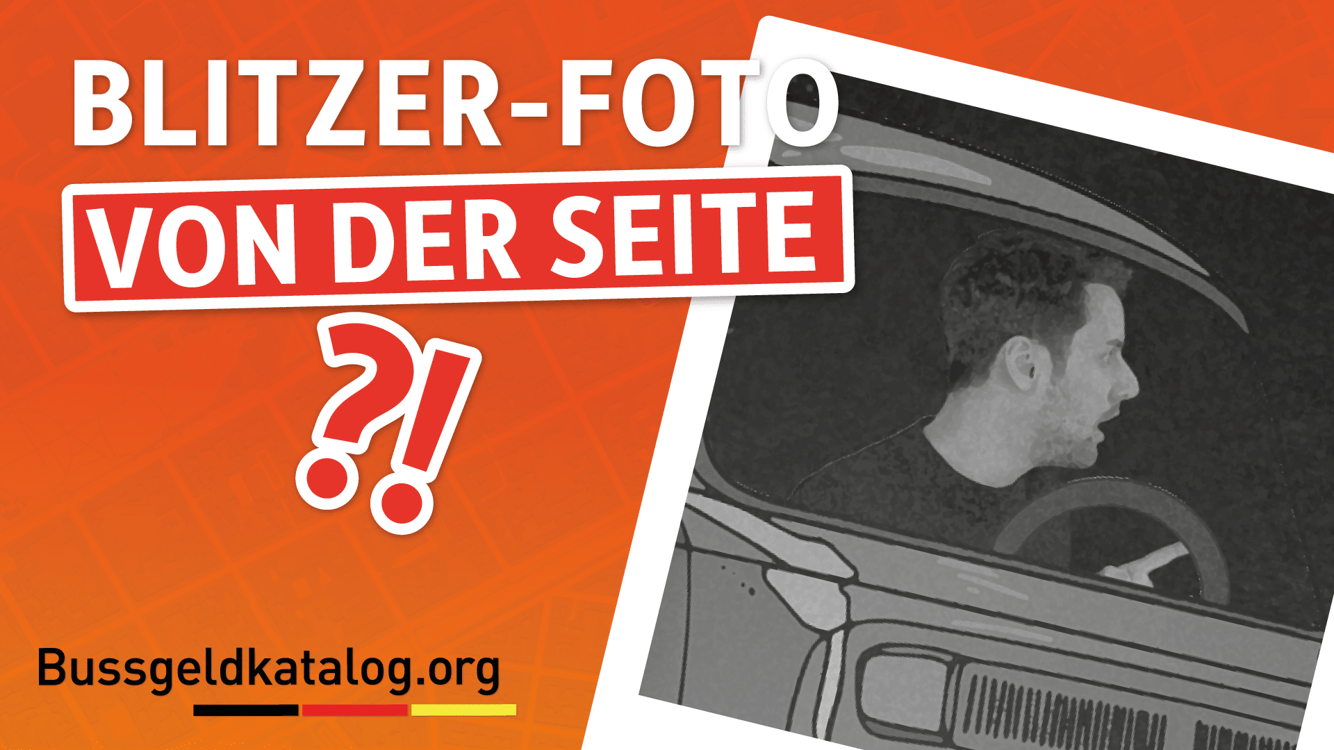 Blitzerfoto Von Der Seite Gültig Oder Nicht