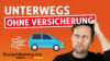 Fahren ohne Versicherungsschutz: Mögliche Strafe 2024 / 2025