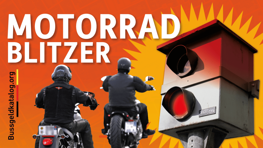 Was passiert, wenn Sie auf dem Motorrad geblitzt werden? Mehr dazu auch in unserem Video.