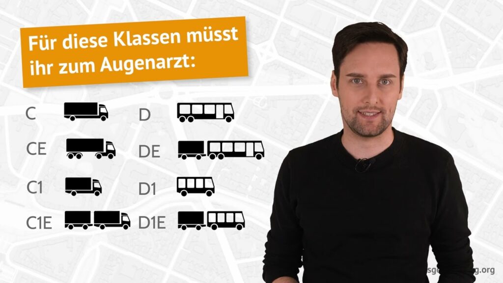 Was muss ich beim Sehtest für den Führerschein beachten? Unser Video klärt auf.