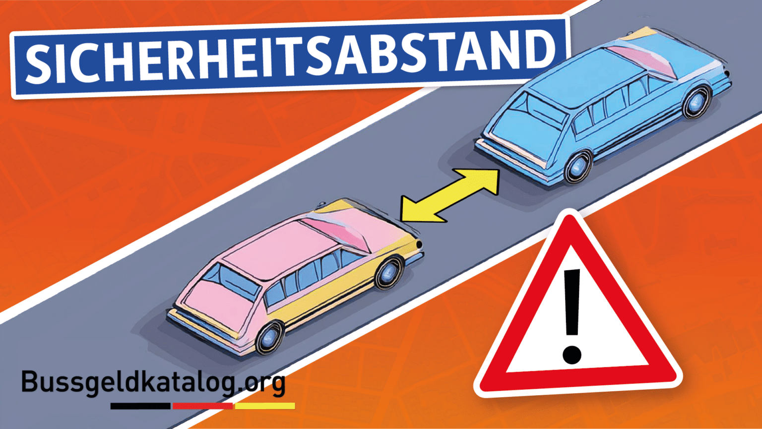 Was Bedeutet 5 10 Des Halben Tachowertes Sicherheitsabstand außerorts unterschritten? - Bußgeld 2025