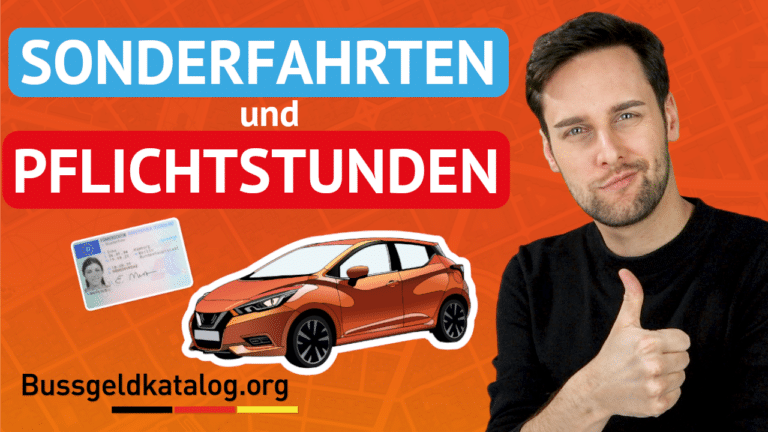 Pflichtstunden für den Führerschein 2025 inkl. Tabelle
